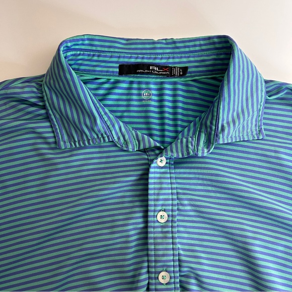 Ralph Lauren RLX Men’s Performance Golf Polo Size L - Picture 6 of 9